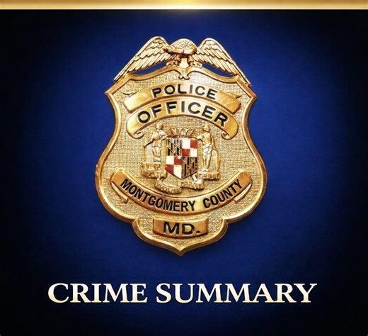 MCPD April 9 Crime Summary Includes Homicide, Multiple Auto Thefts - The MoCo Show