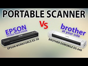 EPSON WorkForce ES-50 VS BROTHER DSmobile DS-640