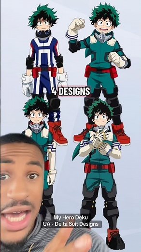 My Hero Deku UA - Delta Suit Design’s