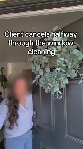 Client tries to cancel halfway through the window cleaning. call (831) 295-1348 for your free estimate for Window cleaning, gutter cleaning, roof cleaning #windowcleaning #montereybay #santacruz #guttercleaning #salinas