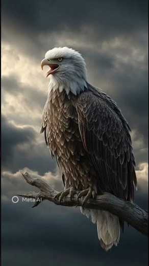 Bald eagle screech sound | Eagle sound | Animal sound #ai #wildlife #nature #animalsounds #eagle