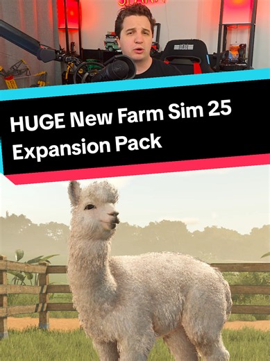 HUGE new Farm Sim DLC Announced! This is the Beans & Alpacas Expansion for Farming Simulator 25 and everything coming with it #gaming #farmingsimulator25