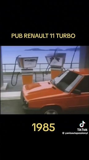 pub Renault 11 turbo 1985