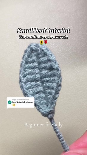 Crochet Small Leaf Tutorial: Easy & Detailed Guide