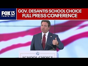 Governor DeSantis announces new charter school network in Florida