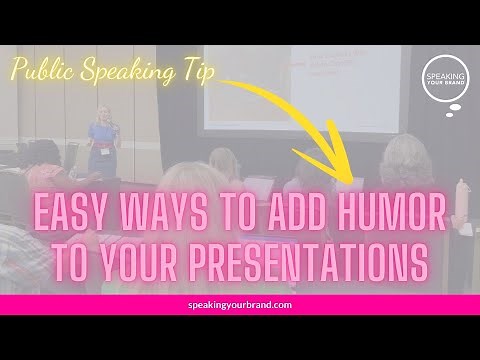 Easy Ways to Add Humor to Your Presentations