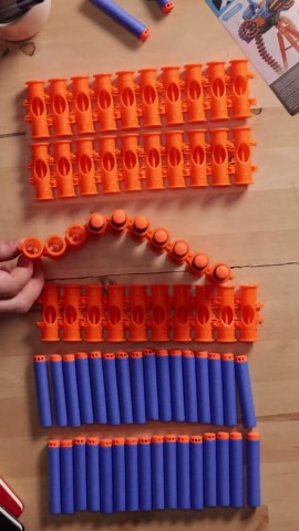 XSHOT Insanity Belt Attachment (40 Capacity) + 50 Darts
