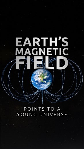 Answers In Genesis on Instagram: "Earth’s magnetic field has a rate of decay that challenges evolutionary assumptions."
