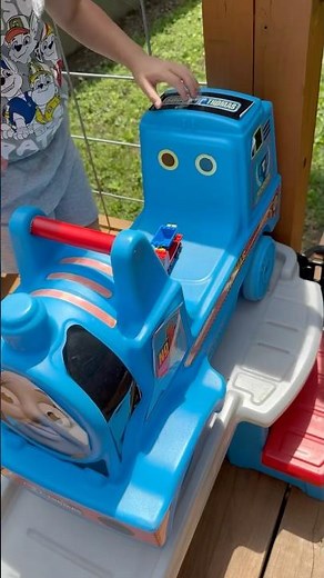 Tipper Truck and Thomas Ride on Roller Coaster Train #rollercoaster