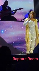 Anita Baker performing her classic "Angel" at Little Caesars Arena. | The Anita Baker Rapture Room