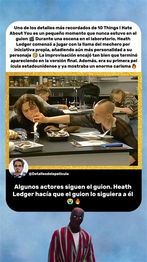 Ya demostraba un carisma increíble en su debut estadounidense | 10 Things I Hate About You 😭