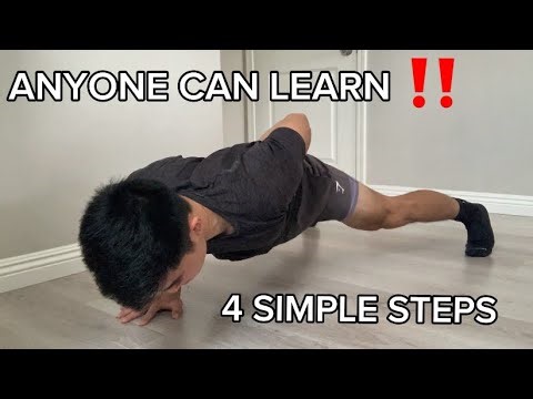 How to One Arm Push Up (Easy)