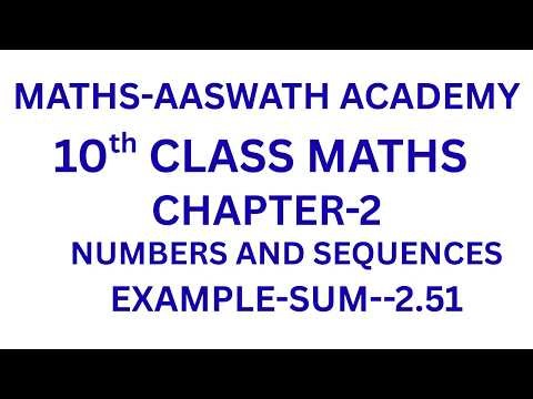 10th class maths-example---2.51--- tamilnadu syllabus chapter 2 number sequence samacheer kalvi