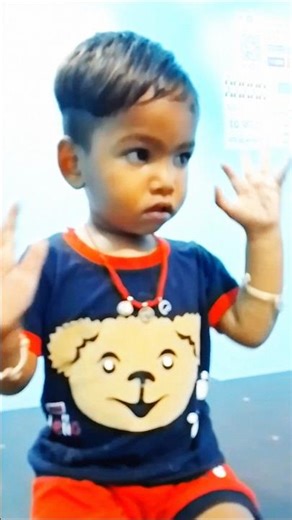 Lakdi ki kathi Dhruv First Video 🦘