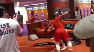 Video on social media appears to show ‘fight club’ in Clemson locker room