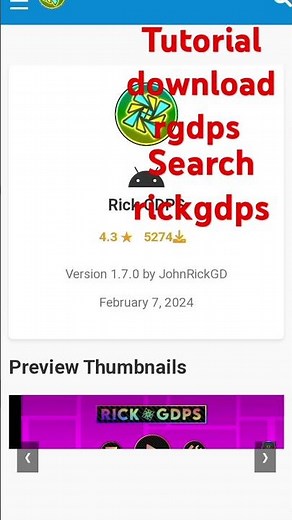 tutorial download Rick GDPS