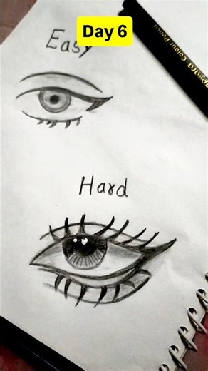 How to draw easy eyes tutorial 👀 #shorts #artshorts #tutorial #eyes #viralshorts #reach #easy #draw
