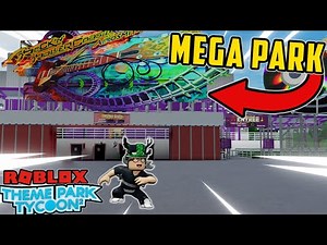 Theme Park Tycoon 2 *INDOOR* Mega Park... (Rock N' Roller coaster)