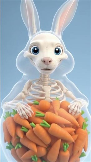 ¿Qué pasaría si tu CONEJO solo comiera ZANAHORIAS?