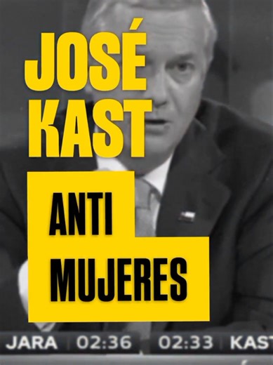 🔴Kast es una amenaza real para los avances y derechos de las mujeres y niñas.