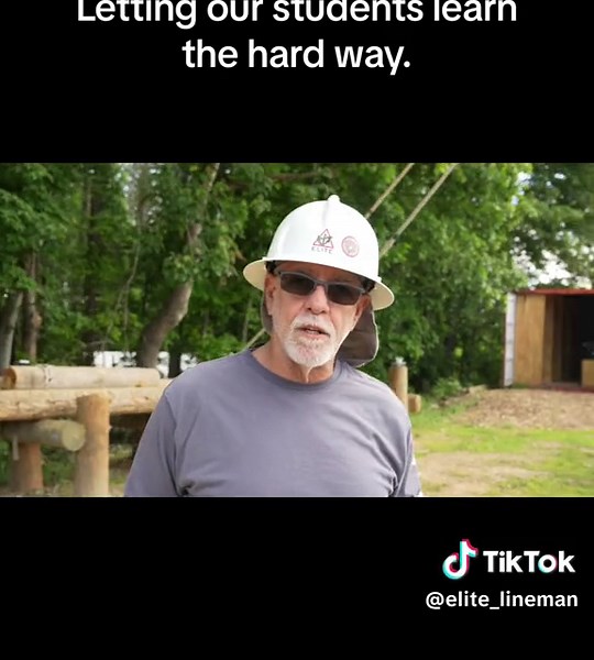 We INTENTIONALLY let our students mess up cause they’ll learn lessons they’ll never forget. #fyp #mistakes #learningthehardway #learning #lineman #linemanschool #linework #funny #school