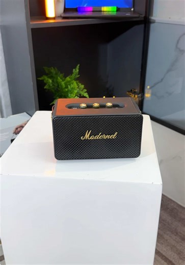 Loa Bluetooth M10 bọc da PU - Bass mạnh, pin trâu