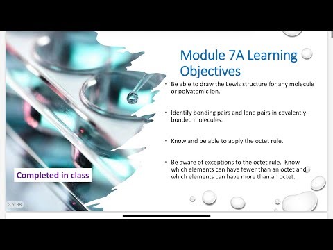 Introduction to Lewis Structures