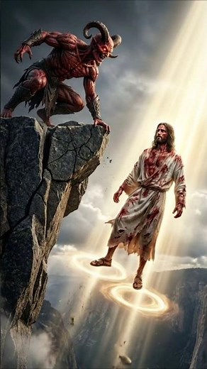 Jesus Destroyed The Devil🙏#jesus #devil #deus #dios #tiktok #usa ‪@tseries‬ ‪@MrBeast‬