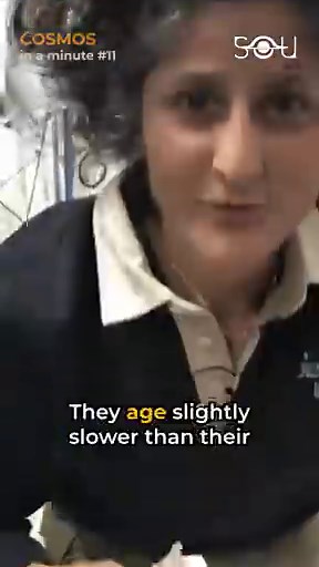 Time dilation explained | Cosmos in a Minute #11 #cosmosinaminute #astronomy #physics #relativity #time | The Secrets Of The Universe