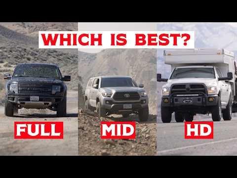 Midsize, Half-Ton, & One-Ton Trucks Explained: GVWR, Payload, Suspension & Tires