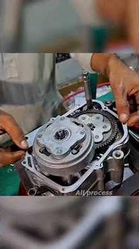 Complete Process Assembling of 70cc Motorcycle Engine