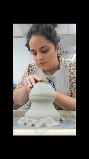 Open studio time in Casa de Portugal, Macau, China. Part of what I'm doing this year is helping people develop their one ceramic projects. This one is a Galo de Barcelos by @marta.bucho Can't wait to see what it's going to look like when it's finished. | Mariana Sampaio - Studio