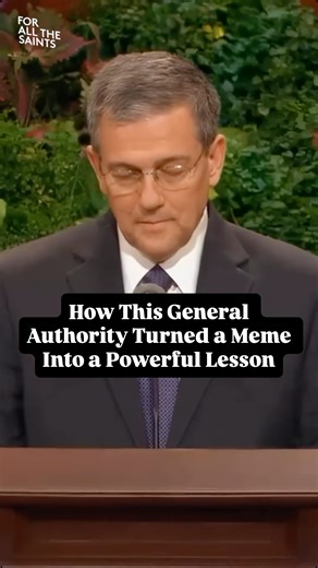 The Amazing Story of How a General Authority Turned a Meme & Embarrassing Moment Into a Powerful Lesson - Elder David F Evans of the Seventy | For All The Saints With Ben Hancock