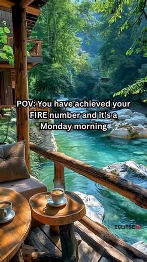 The Retirement Blueprint on Instagram: "Monday mornings look different when work is optional. 🕊️ Most people think you need 100 Crores to retire. The truth? You just need a "FIRE Number" and a plan to hit it. I'm 24 years old, working in marketing, and documenting every step of my journey to retire by 35. No fluff, just real Indian numbers. Follow @TheRetirementBlueprint to see the exact math I’m using to get here. 📈 #FIREIndia #FinancialIndependenceIndia #EarlyRetirementIndia #RetireRich #Ind