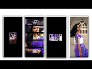 New Trending Chandrakala lyrical Video Editing in Alight motion Template Reels Cap cut