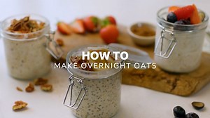 Carrot cake overnight oats recipe