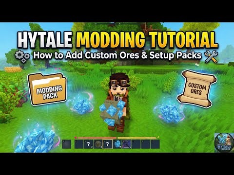 Hytale Modding Tutorial : How to Add Custom Ores & Setup Packs