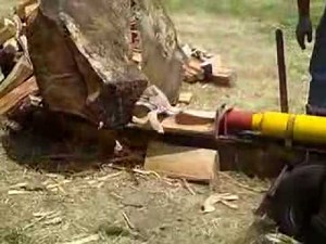 1950s Lickity Log Splitter