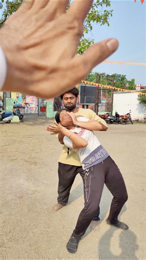 #698 MOUTH GRAB WOMEN SELF-DEFENCE ✊💪 #selfdifence #sudhirkumarbarik #kravmaga #youtube #selfdefense
