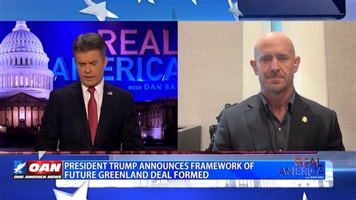 Tonight, on Real America w/ Dan Ball - Retired Navy Seal Officer & Chief Talent Officer, Overwatch Mission Critical Mike Sarraille - If China and Russia are racing to lock up Arctic resources, why do so many critics attack Trump's Greenland framework as "controversial" instead of asking whether expanding U.S. access is actually the responsible, pro‑America move? Watch Real America on OAN Live here: https://live.oann.com/home.ktv?utm_source=socials&utm_medium=social media&utm_campaign=fb | One Am