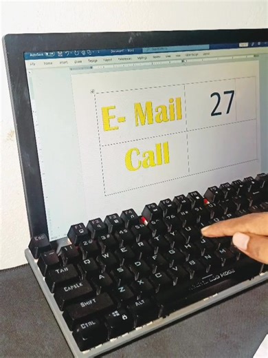 E-mail And call Symbol Tricks #symbol #computer #ExcelTips | NECI Computer Institute