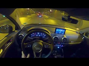 // 🚗 2020 Audi A3 35 TDI S-Tronic | POV | Night | City Drive | 4K