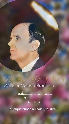 Fr Branham explique comment fonctionnent les lois #wmb