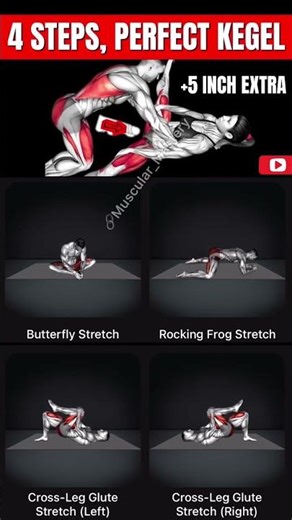 4 Steps,Perfect Kegal |#kegalexercise #pelvicfloorexercises #exercisebenefits #ytshorts