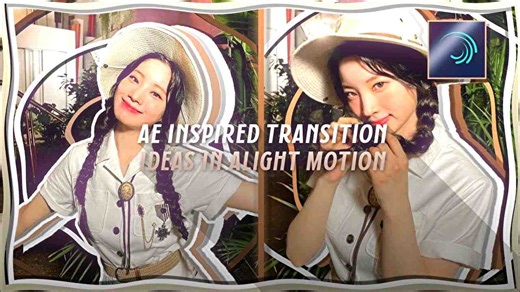 【AM教程】仿AE过渡♡闪电运动