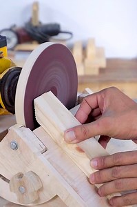 DIY Making Sanding Disc With Pump Motor Part 3 #woodwork #woodworking #sandingdisc #maker #carpenter | Woodworking Ideas