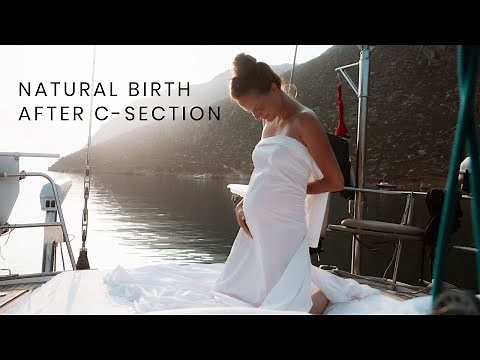 NATURAL BIRTH after c-section 🙏 RAW & HONEST birth vlog