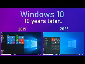 Windows 10: 10 years later..