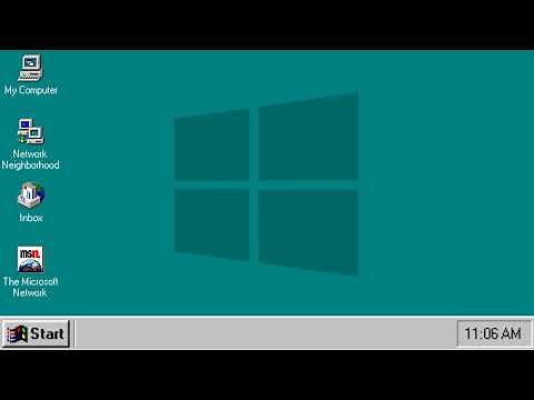 Windows 10, but it looks like Windows 95