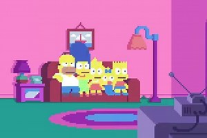 ‘The Simpsons’ Intro Gets Pixelated in Fan-Made Video